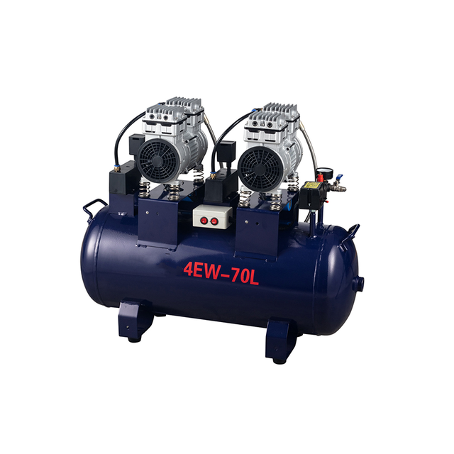 Bomba 70L de bajo ruido 1700 W Compresor de aire dental silencioso Oills